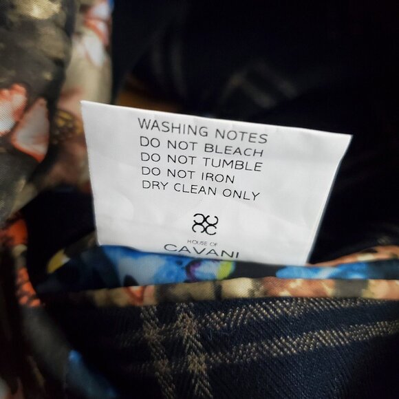 House Of Cavani Mens Blue Tan Plaid Sports Coat Size EU 56 2 Button Noch Neck - Picture 10 of 14